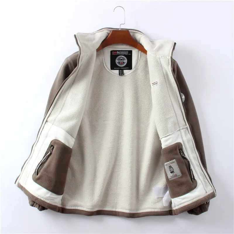West Louis Winter Fleece And Sherpa Thick Jacket