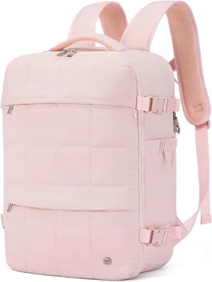 WESTBRONCO Travel Laptop Backpack for women with Wristlet Wallets