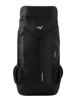 Wildcraft Safara Verge 45L Black Camping Bag, SAFVERGE45BLK