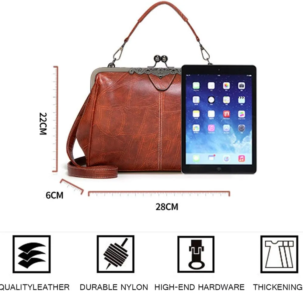 Women Satchel Handbags Top-Handle Bags Shoulder Tote Bags Cross-body Bag for Women Fashion Ladies