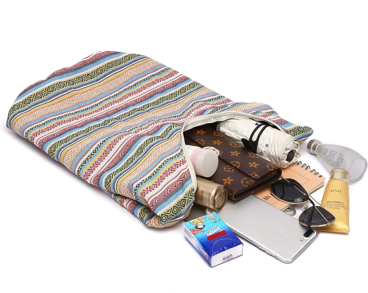 Women Shoulder Handbags Fashion canvas Hippie Crossbody Bags Bohemian Animal Prints Hobo Bags