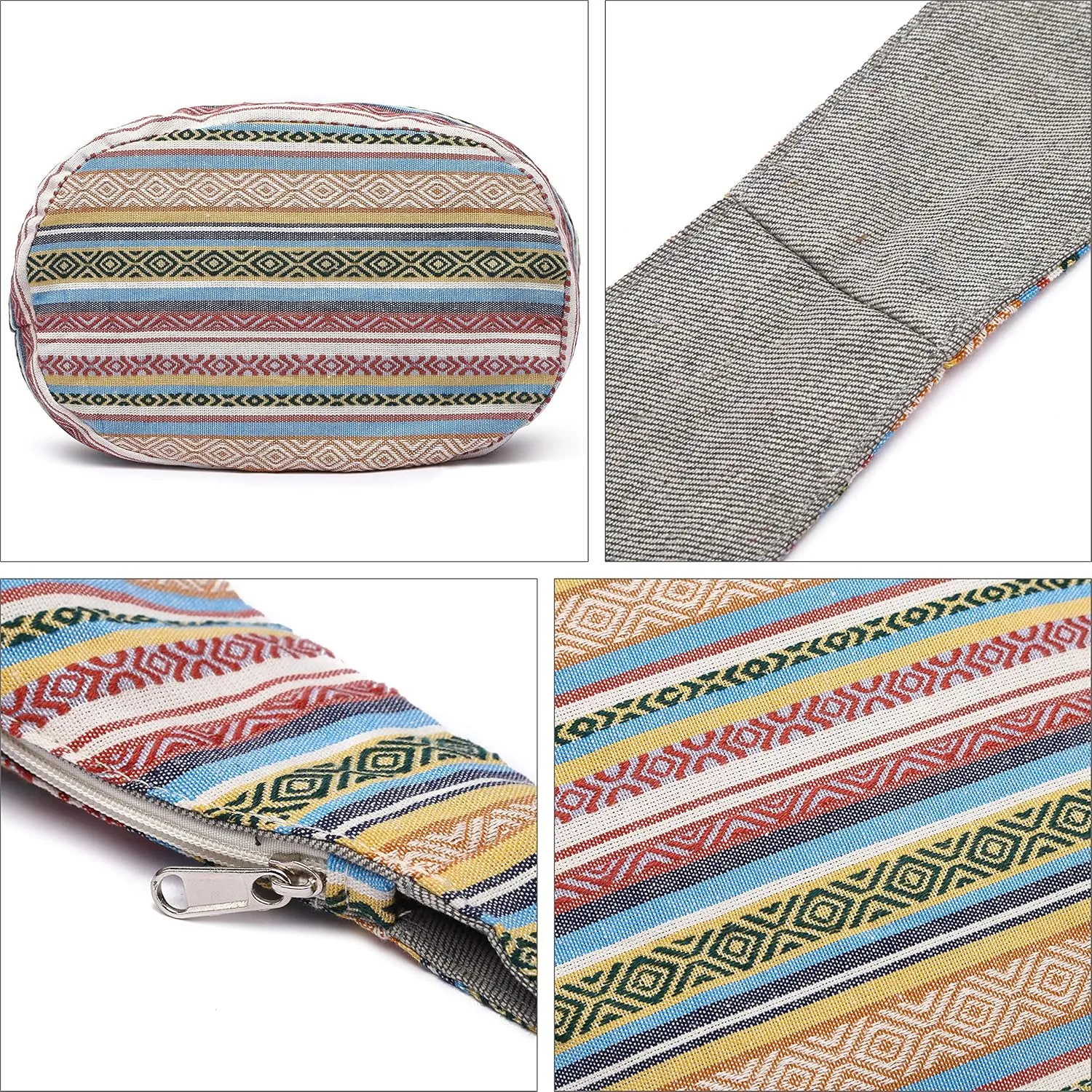 Women Shoulder Handbags Fashion canvas Hippie Crossbody Bags Bohemian Animal Prints Hobo Bags