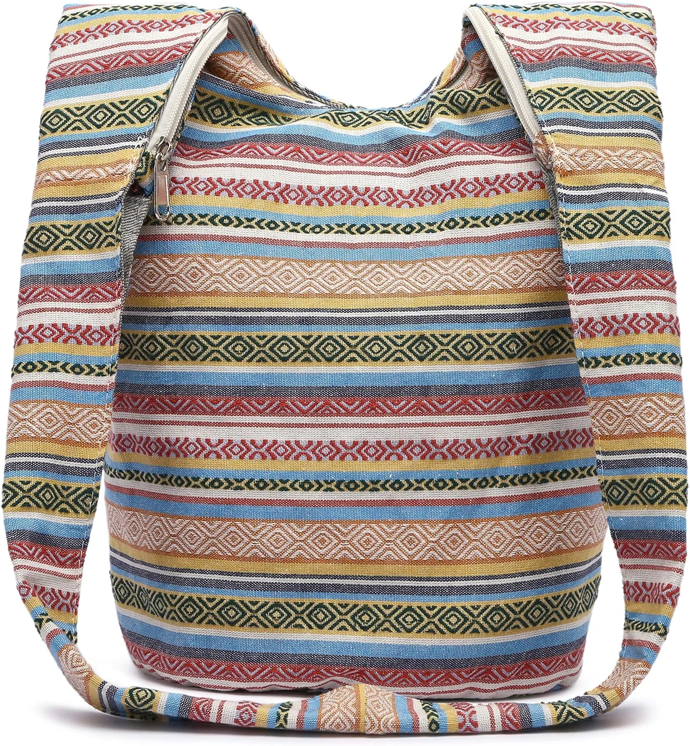 Women Shoulder Handbags Fashion canvas Hippie Crossbody Bags Bohemian Animal Prints Hobo Bags