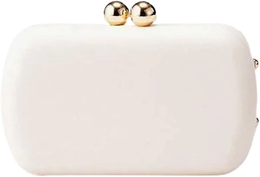 Womens Faux Leather Clutch Metalilc Studs Handbag Trendy Rivet Crossbody Bag Designer Handbags for Cocktail Party