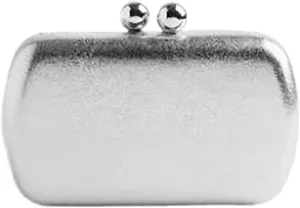 Womens Faux Leather Clutch Metalilc Studs Handbag Trendy Rivet Crossbody Bag Designer Handbags for Cocktail Party