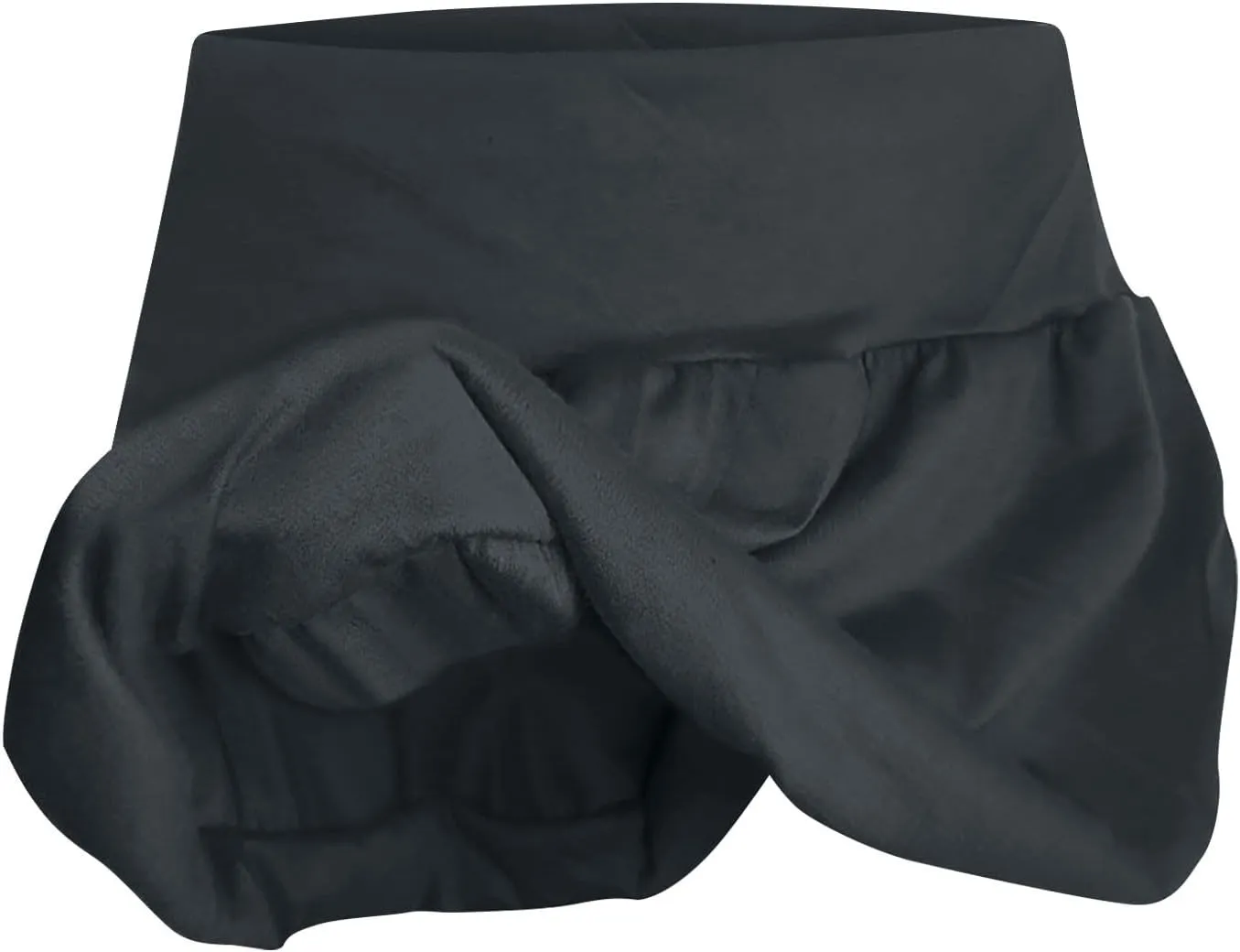 Women's Summer Mini Skirt Elastic High Waisted Cute A-Line Pleated Swing Ruffle Beach Vacation Short Skirts