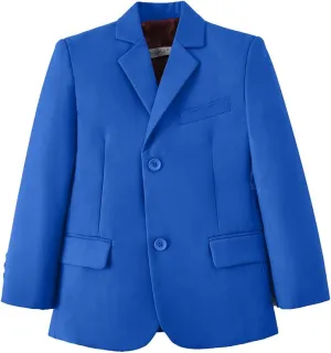YuanLu Boys Suit Jacket Formal Dress Jacket Slim Fit Sport Coat for Kids