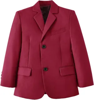 YuanLu Boys Suit Jacket Formal Dress Jacket Slim Fit Sport Coat for Kids