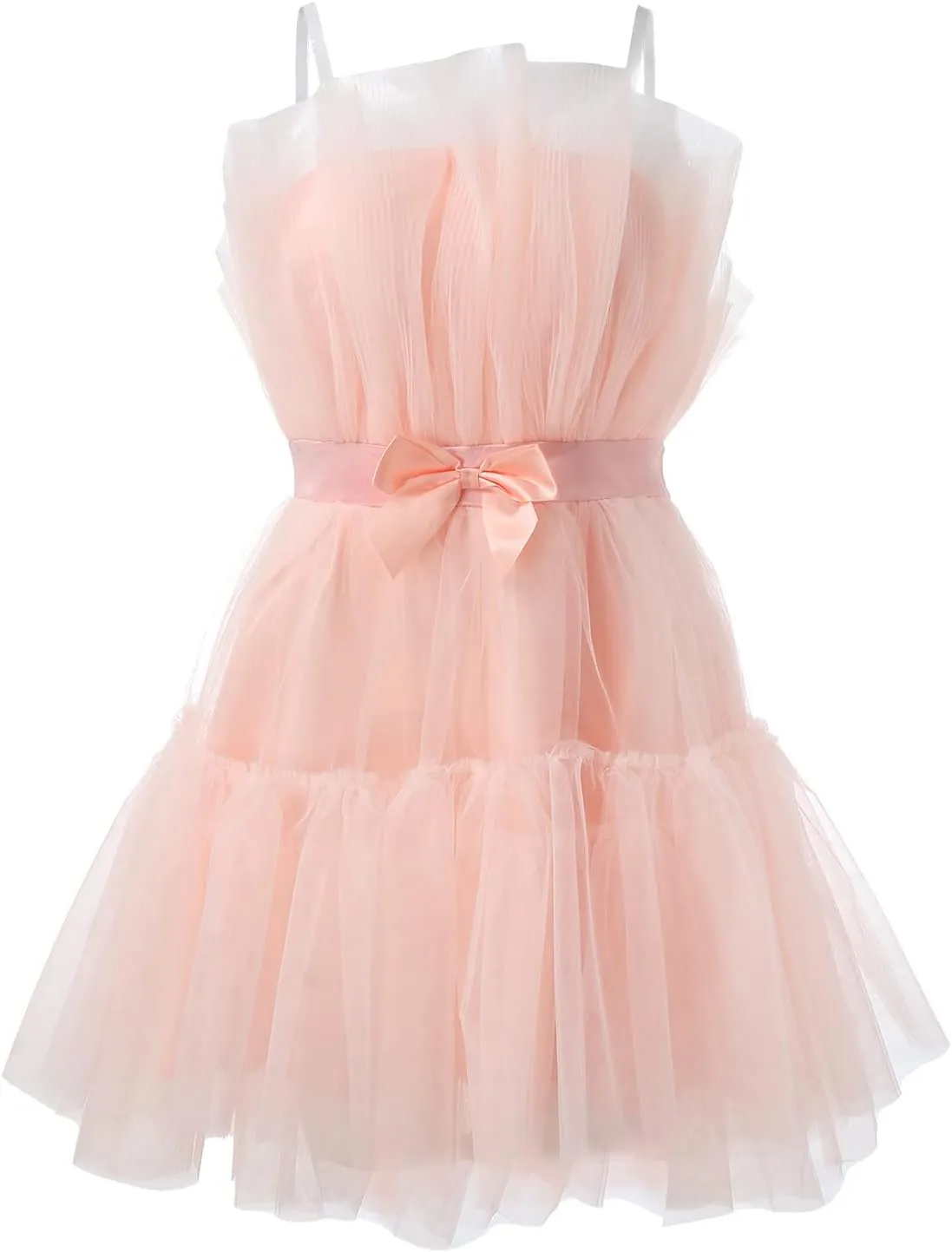 ZYXTIM Tube Tulle Mini Dress Women Sexy Off Shoulder Ruffle Tutu Dress Cocktail Party Birthday Fairy Dresses Evening Gown